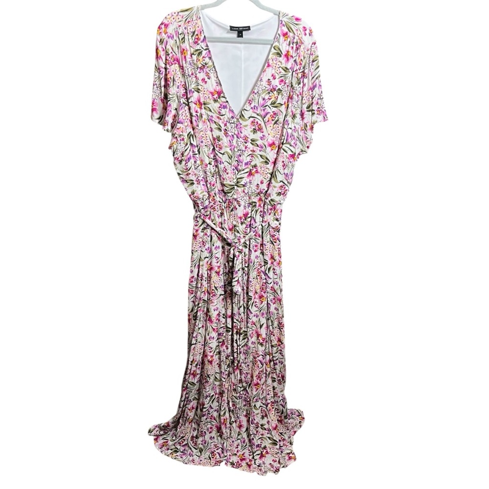 Lane Bryant Pink Floral Maxi Dress